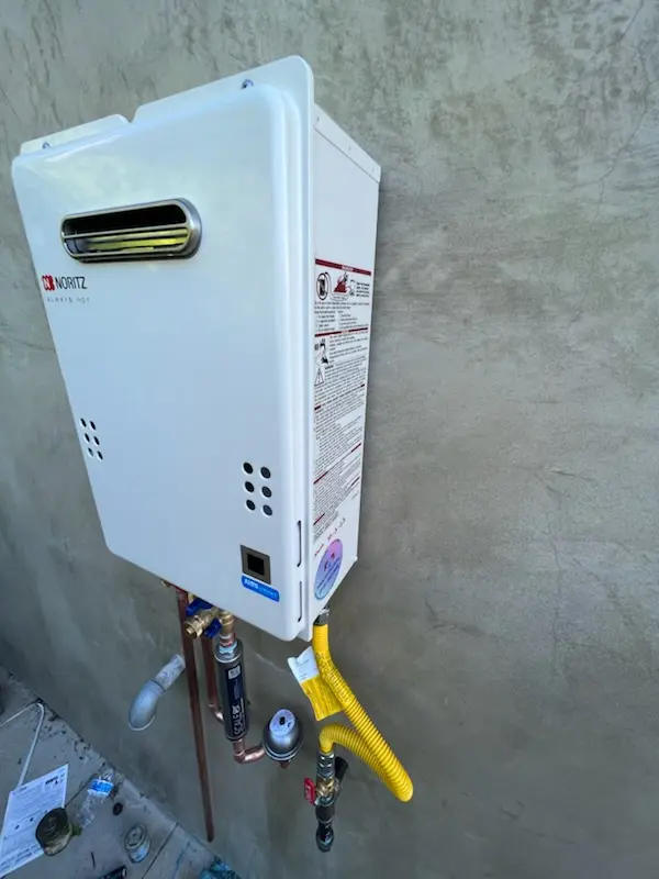 Tankless water heater installation for Discovery Bay homes